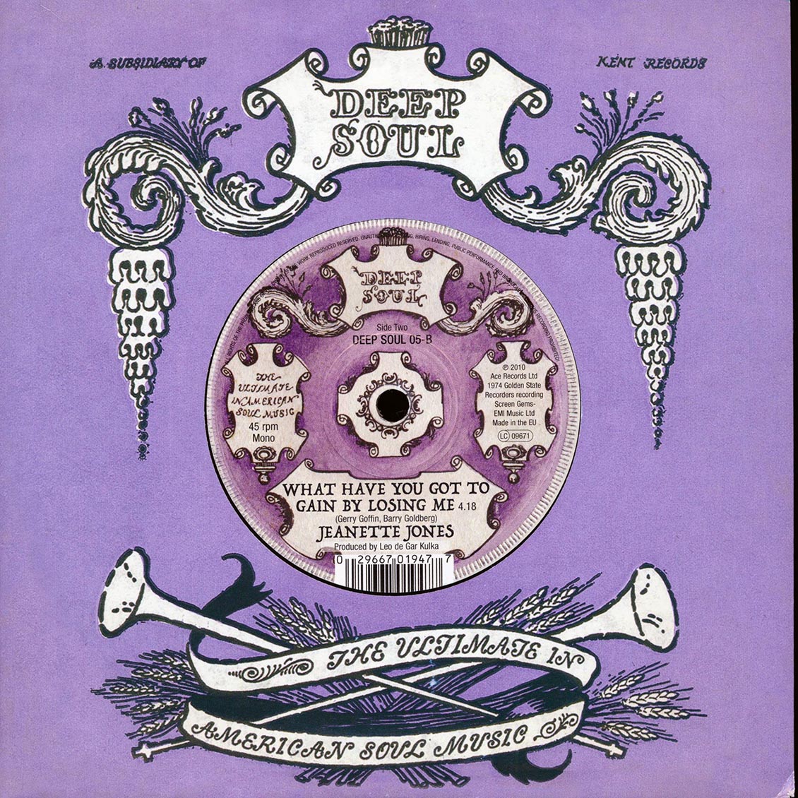 The Paramount Four - You Must Leave Her Because You Love Her  /  Jeanette Jones - What Have You Got To Gain By Losing