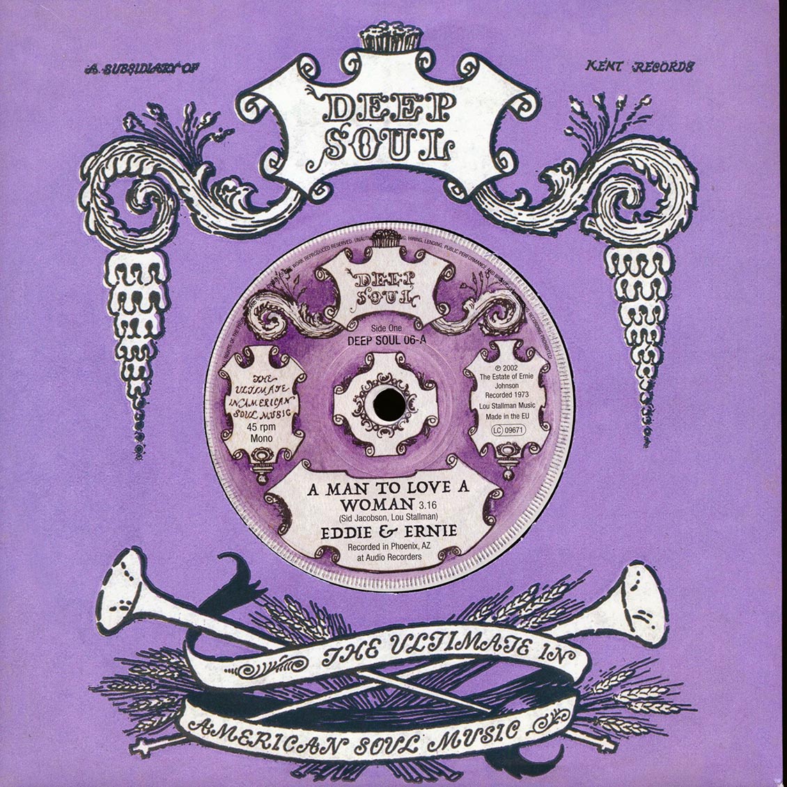 Eddie & Ernie - A Man To Love A Woman  /  Eddie & Ernie, Phoenix Express - You Make My Life A Sunny Day