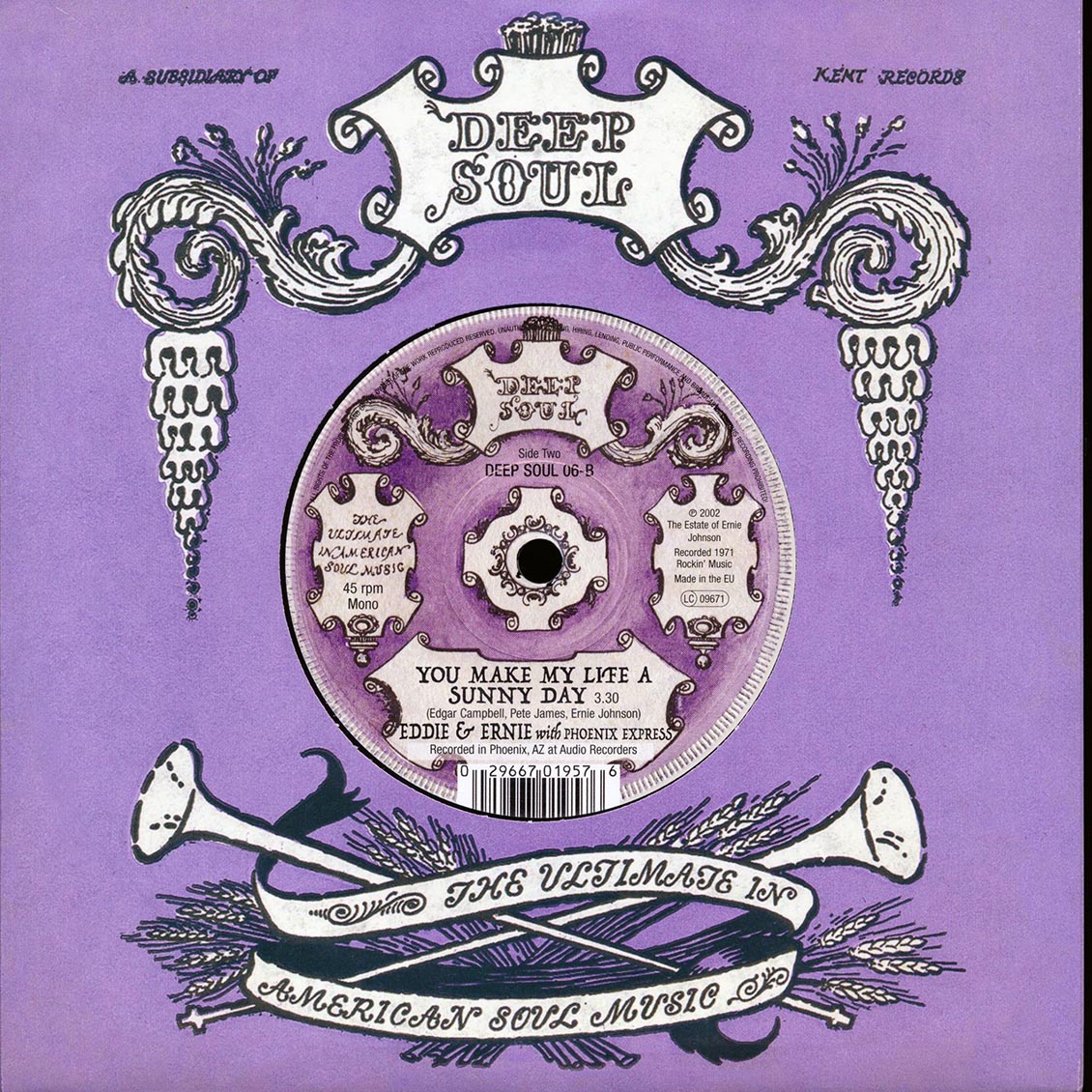 Eddie & Ernie - A Man To Love A Woman  /  Eddie & Ernie, Phoenix Express - You Make My Life A Sunny Day
