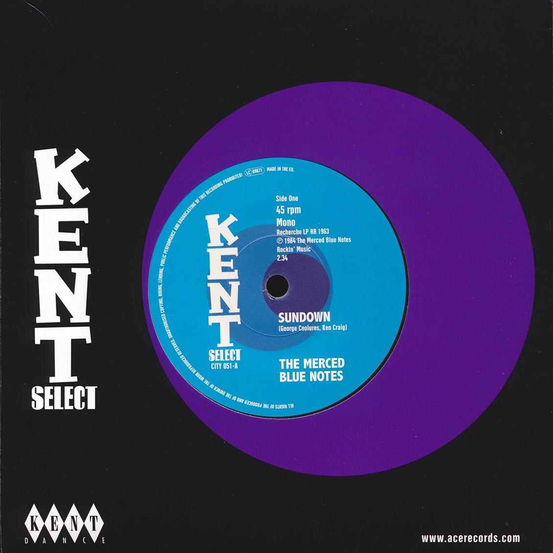 The Merced Blue Notes - Sundown  /  The Merced Blue Notes - Whole Lotta Something