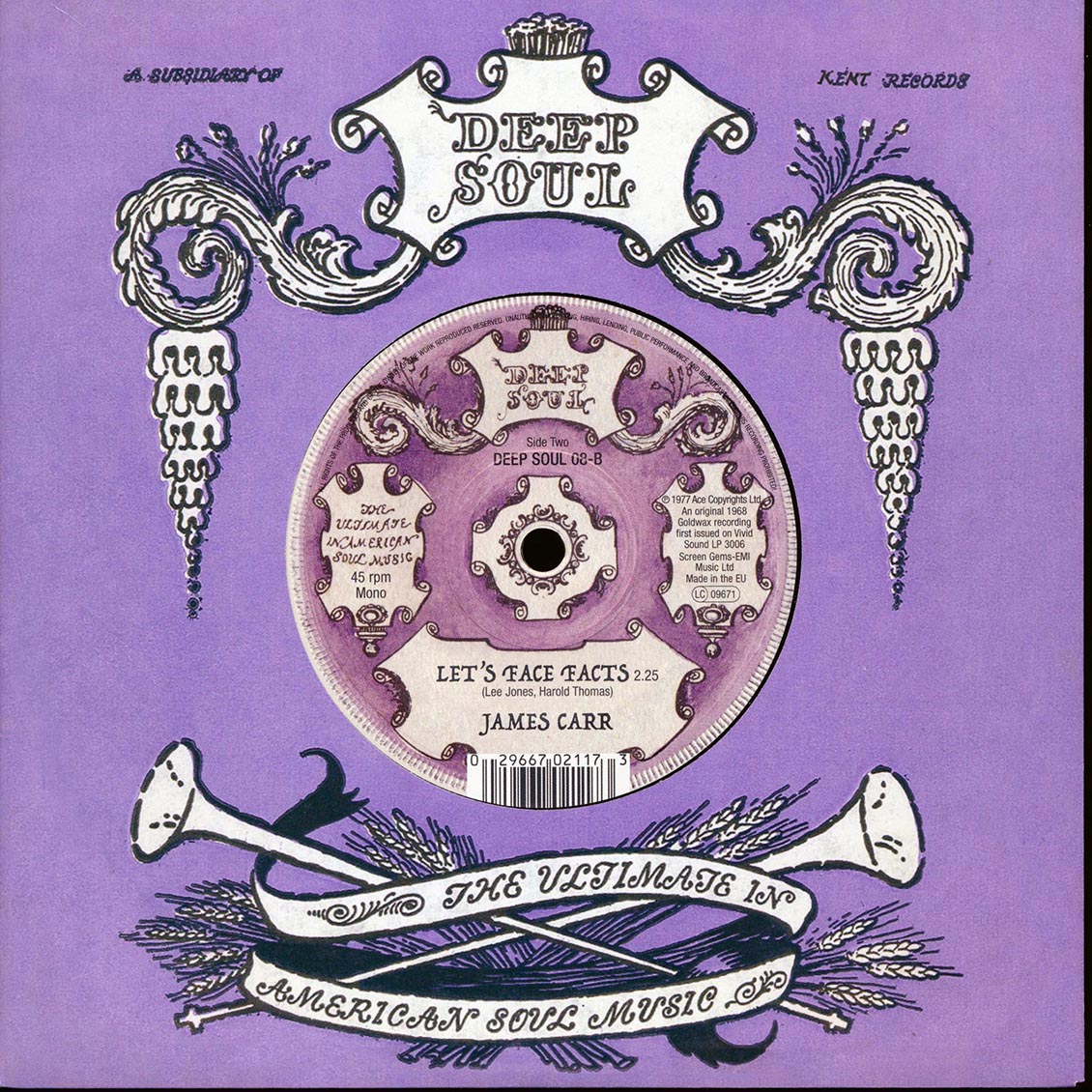 James Carr - These Arms Of Mine  /  James Carr - Let's Face Facts