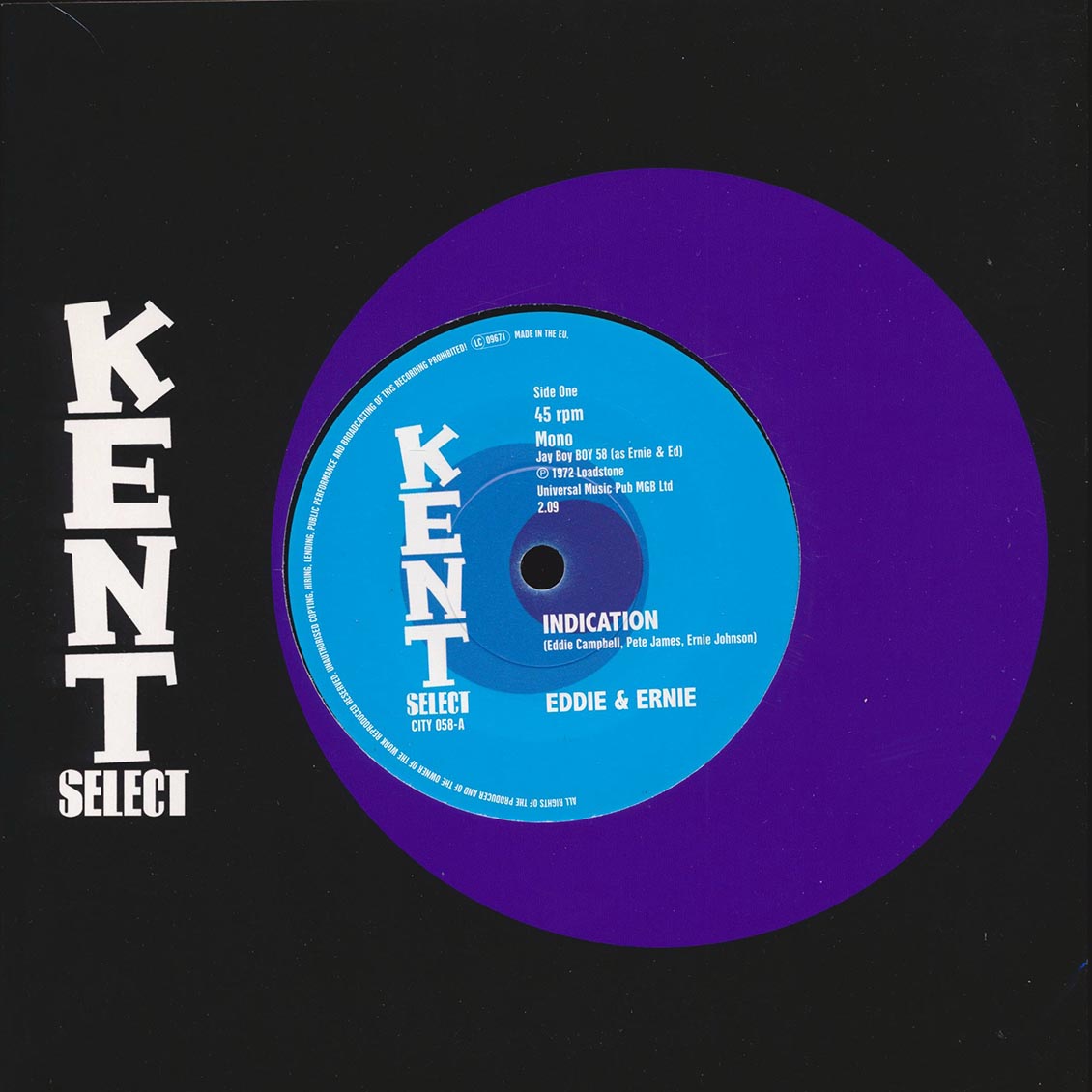 Eddie & Ernie - Indication  /  Eddie & Ernie - Nice To Be Near