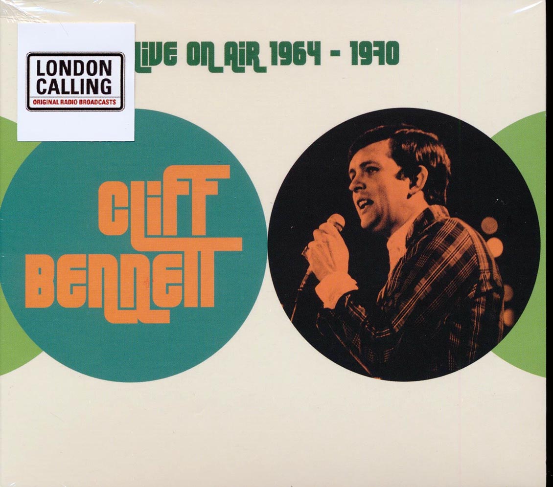 Cliff Bennett - Live On Air 1964-1970 (69 tracks) (3xCD) (incl. large booklet) (deluxe 4-fold digipak) (remastered)