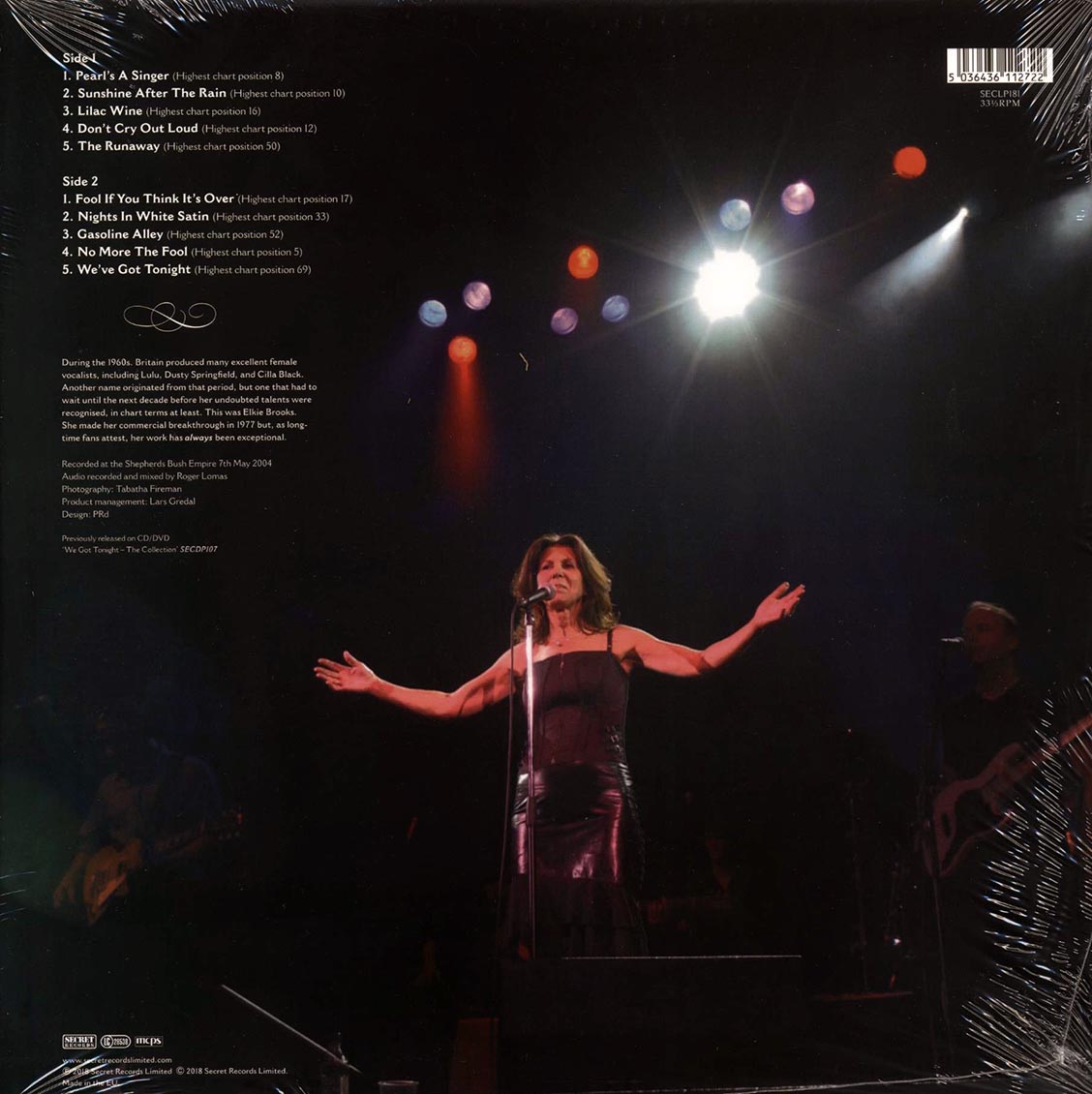Elkie Brooks - Greatest Hits: Live In London