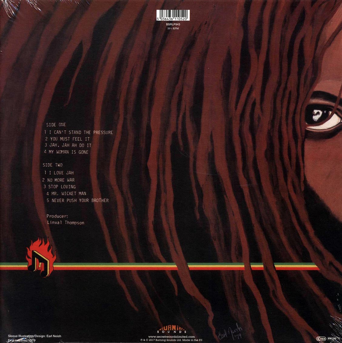 Linval Thompson - I Love Jah (180g)