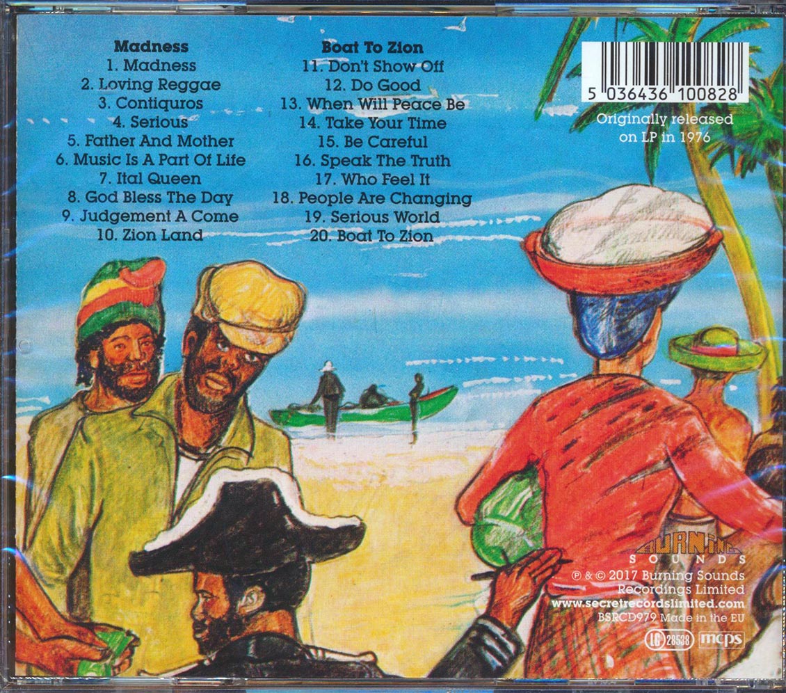 The Maytones - Madness + Boat To Zion (2 albums on 1 CD) (20 tracks) (incl. large booklet)