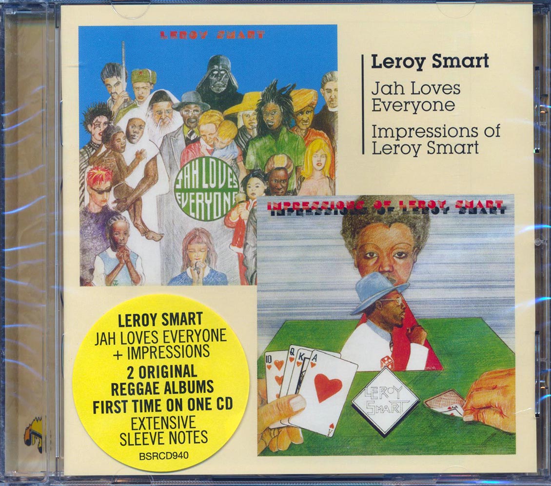 Leroy Smart - Jah Loves Everyone + Impressions (2 albums on 1 CD) (22 tracks) (incl. large booklet)