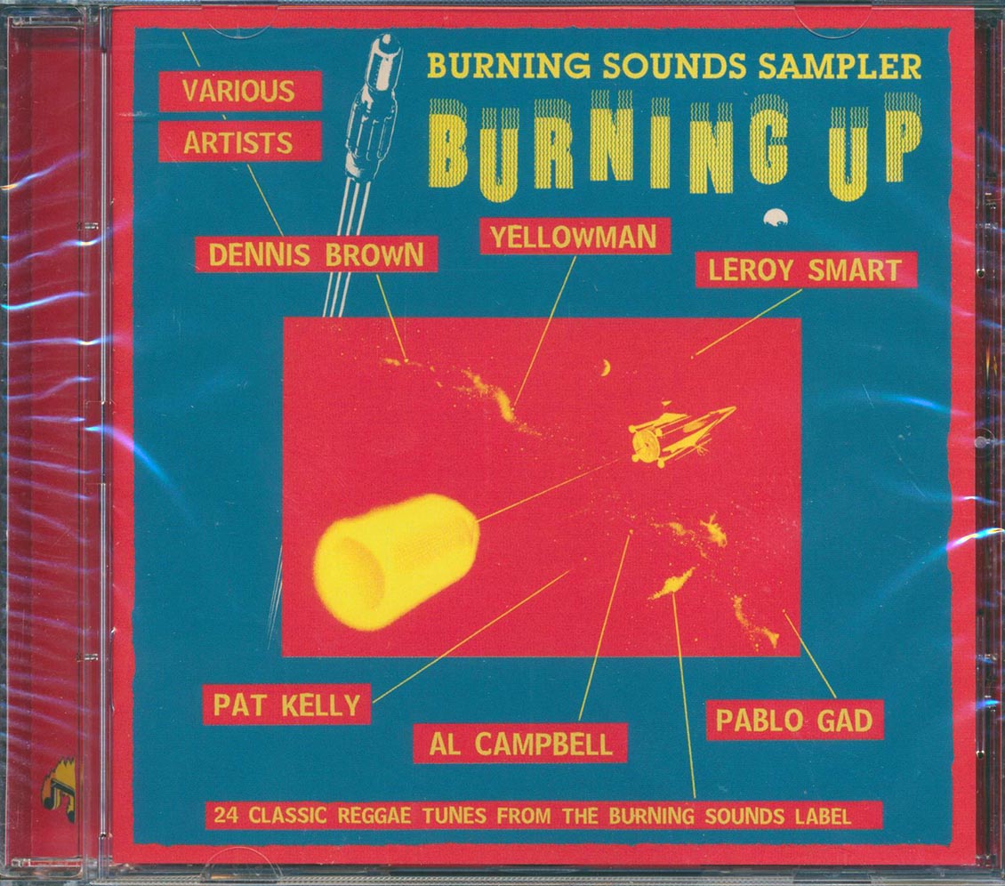 Pablo Gad, Linval Thompson, Alton Ellis, Fred Locks, Etc. - Burning Up: Burning Sounds Sampler (24 tracks)