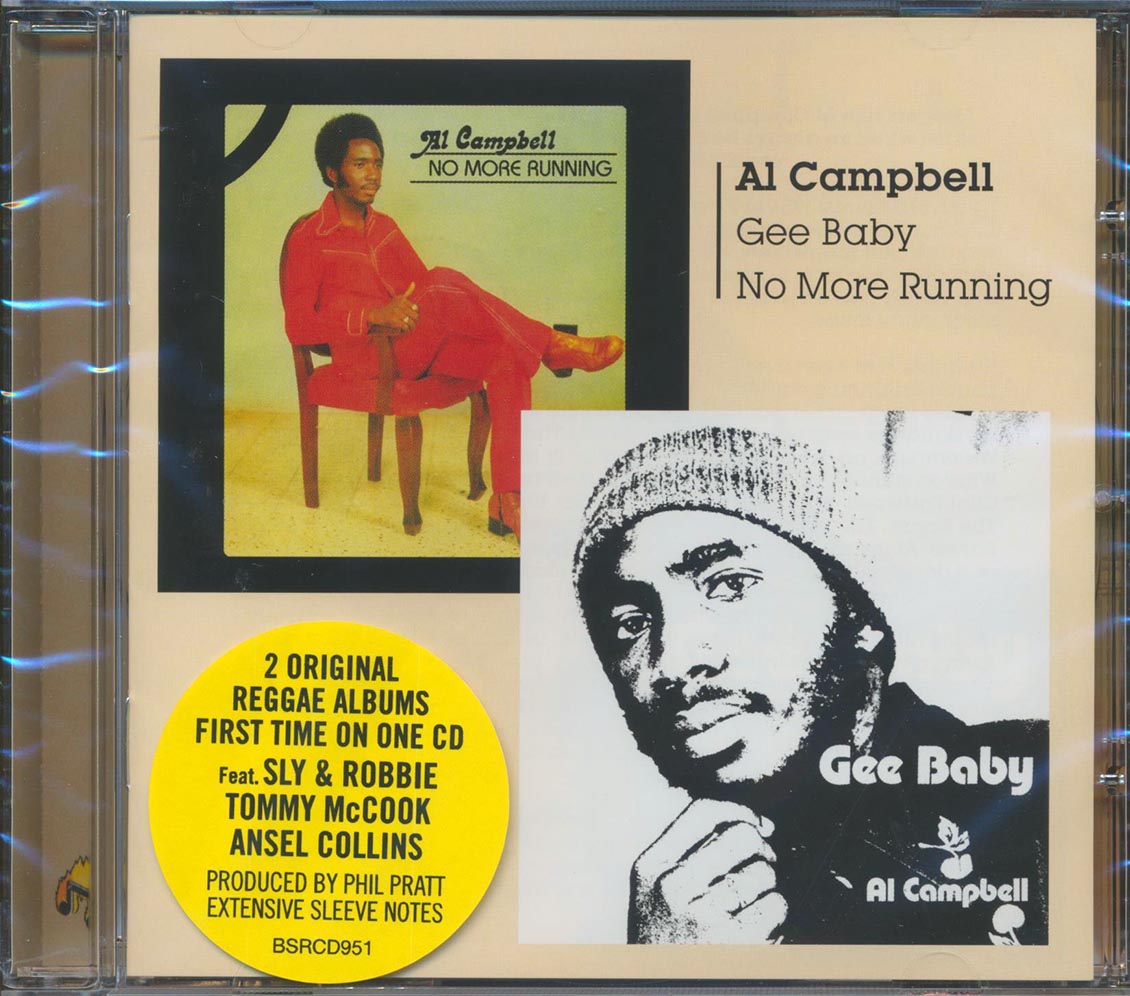 Al Campbell - Gee Baby + No More Running (2 albums on 1 CD) (20 tracks) (incl. large booklet)