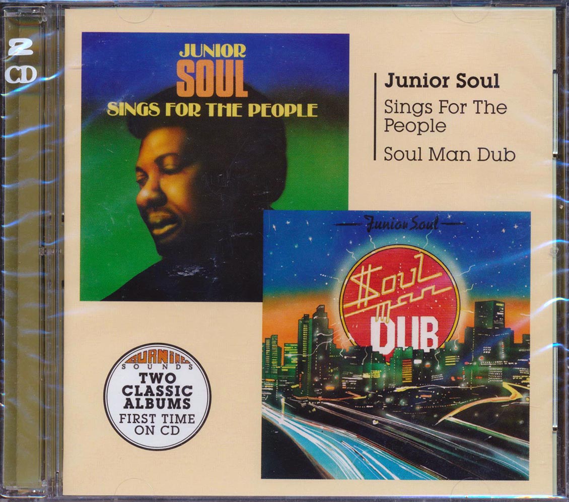 Junior Soul - Sings For The People + Soul Man Dub (2 albums on 2 CDs)