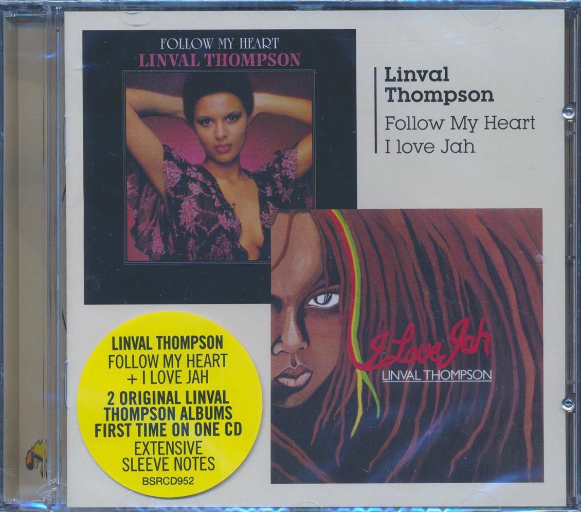 Linval Thompson - Follow My Heart + I Love Jah (2 albums on 1 CD)