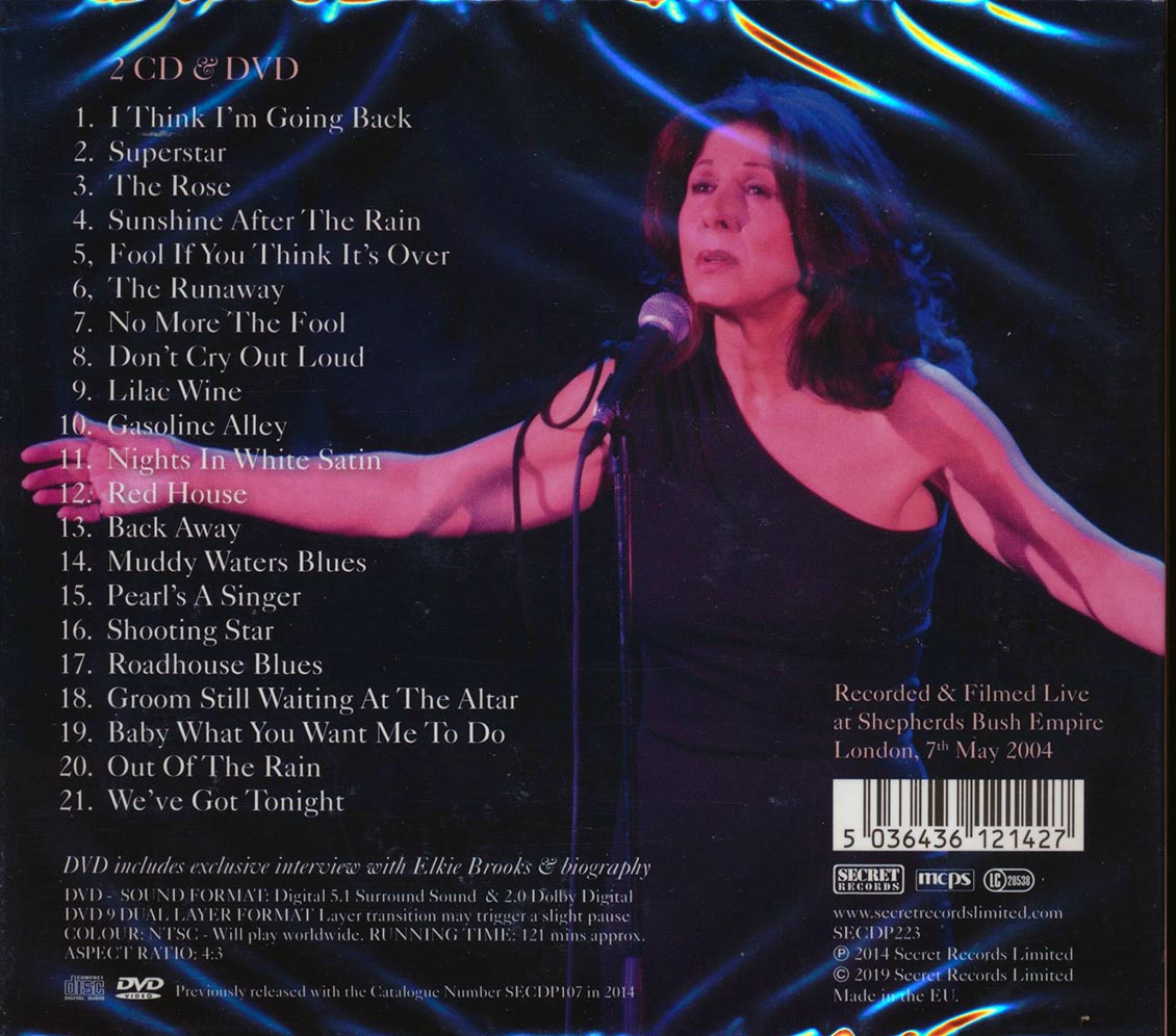 Elkie Brooks - We've Got Tonight: The Collection (21 tracks) (2xCD) (incl. DVD) (deluxe 4-fold digipak)