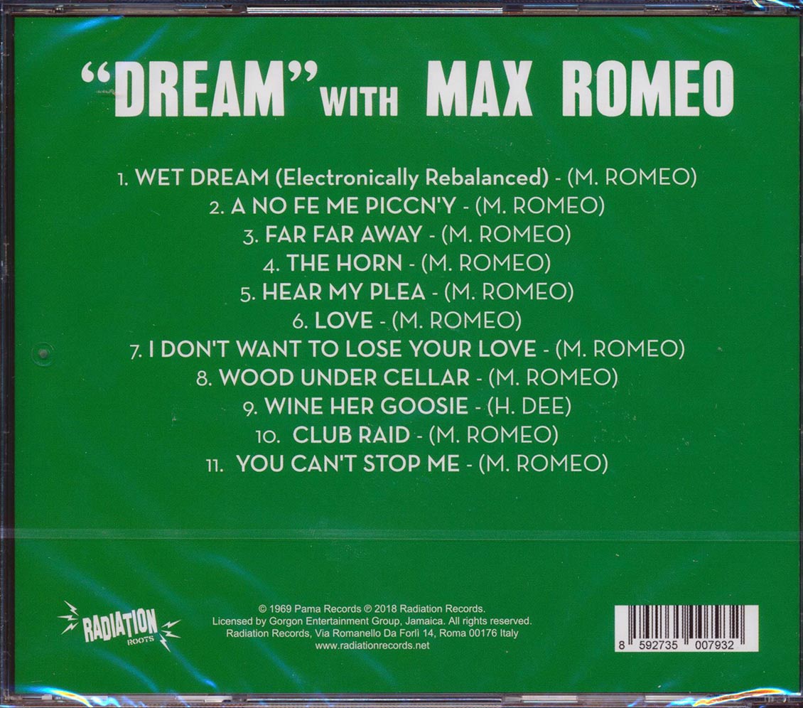 Max Romeo - A Dream