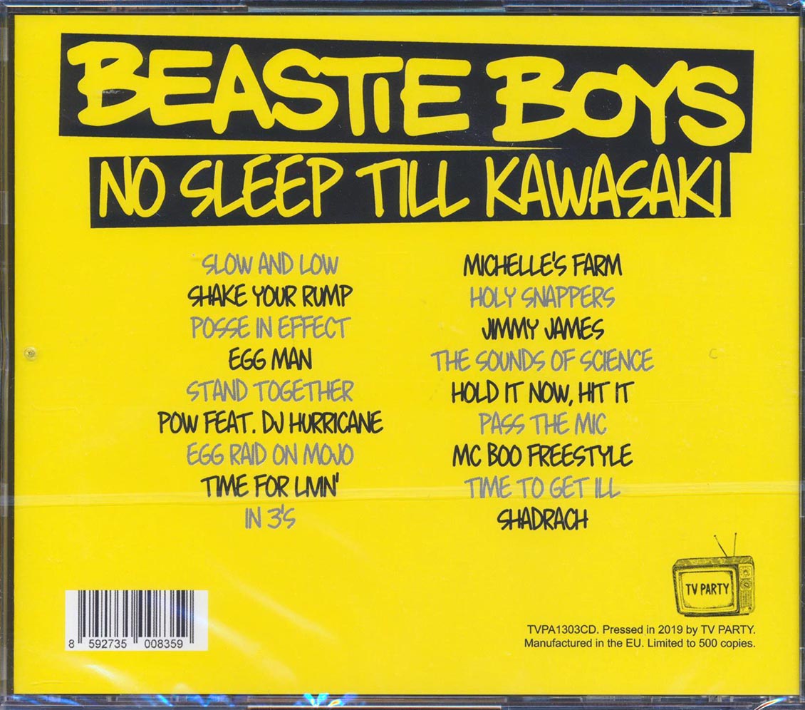 The Beastie Boys - No Sleep Till Kawasaki: Live At The Kawasaki Citta Club, Japan, September 19th 1992