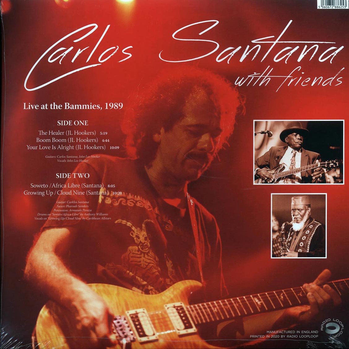 Carlos Santana - Live At The Bammies, 1989: Carlos Santana With Friends