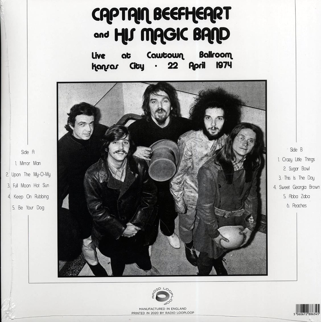 Captain Beefheart & His Magic Band - Live At Cowtown Ballroom, Kansas City 22 April 1974