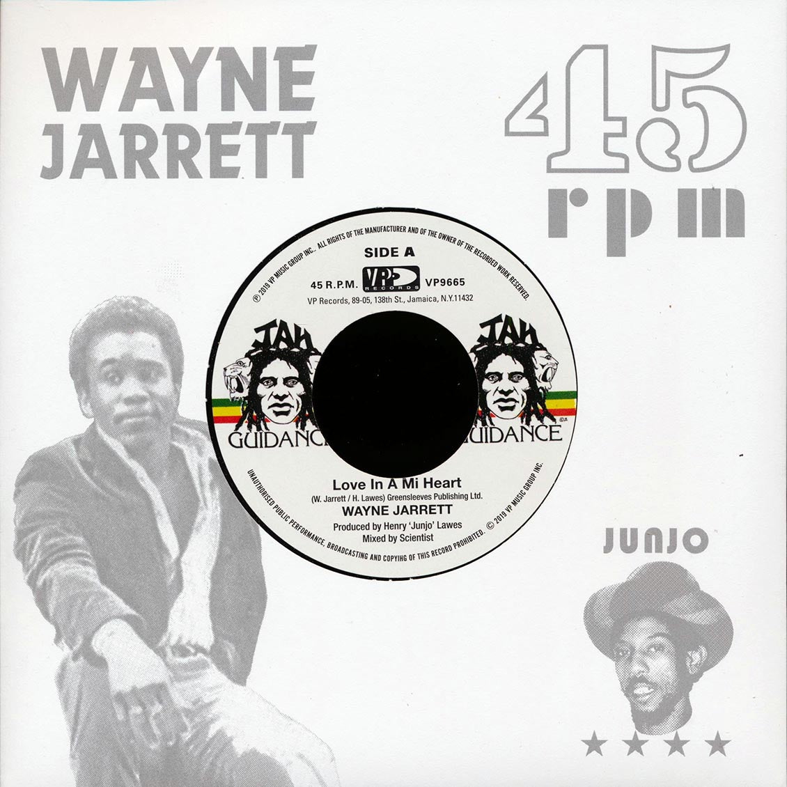 Wayne Jarrett - Love In A Mi Heart  /  Scientist, Roots Radics - Blood On His Lips