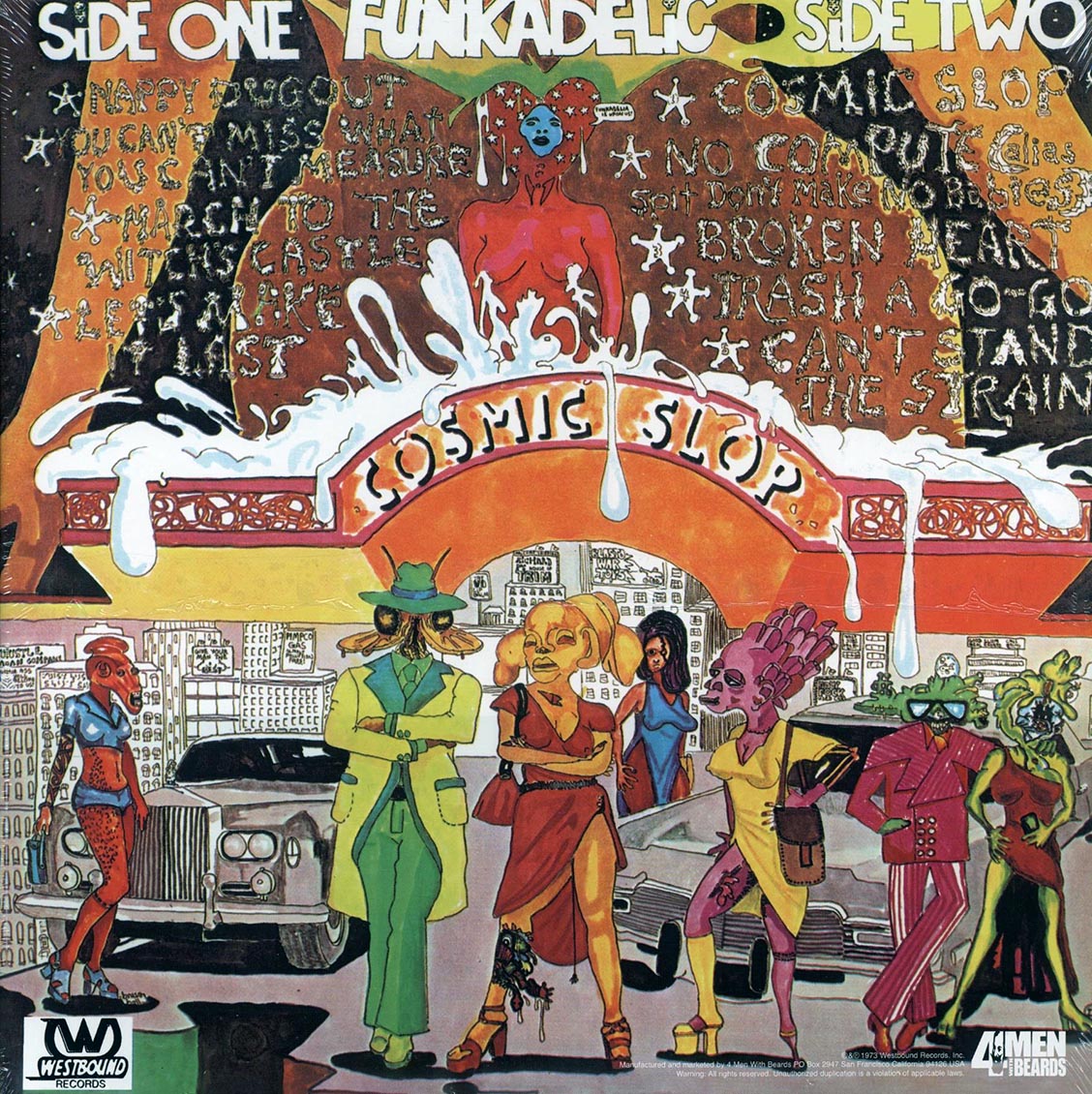 Funkadelic - Cosmic Slop (ltd. 600 copies made) (gold vinyl)