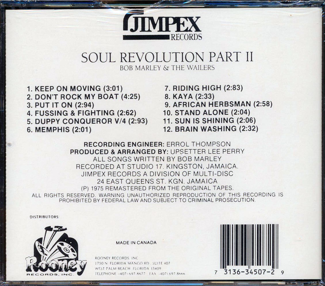 Bob Marley - Soul Revolution Part 2