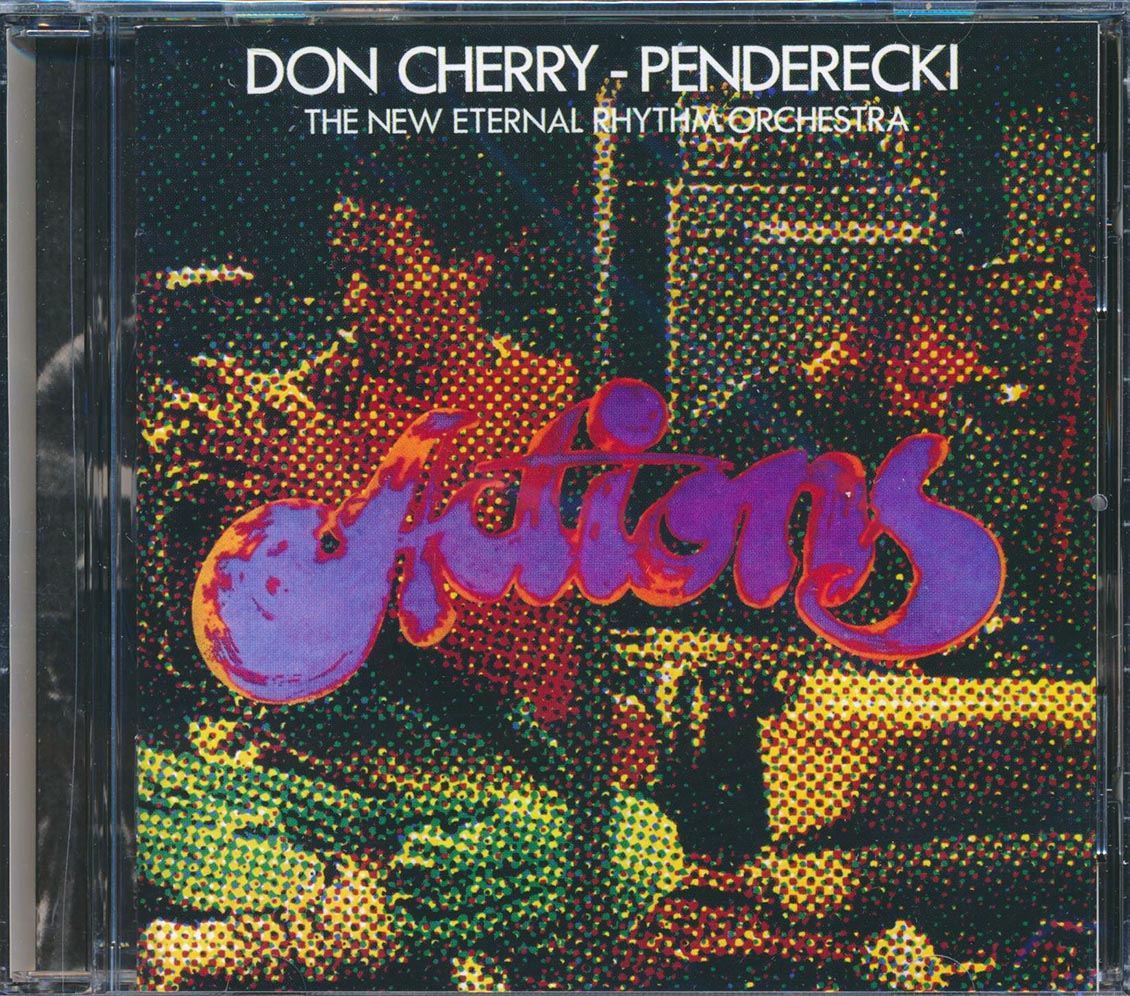 Penderecki, Don Cherry, The New Eternal Rhythm Orchestra‎ - Actions (Ltd Edition "Pre-Release" Edition) (incl. large booklet)