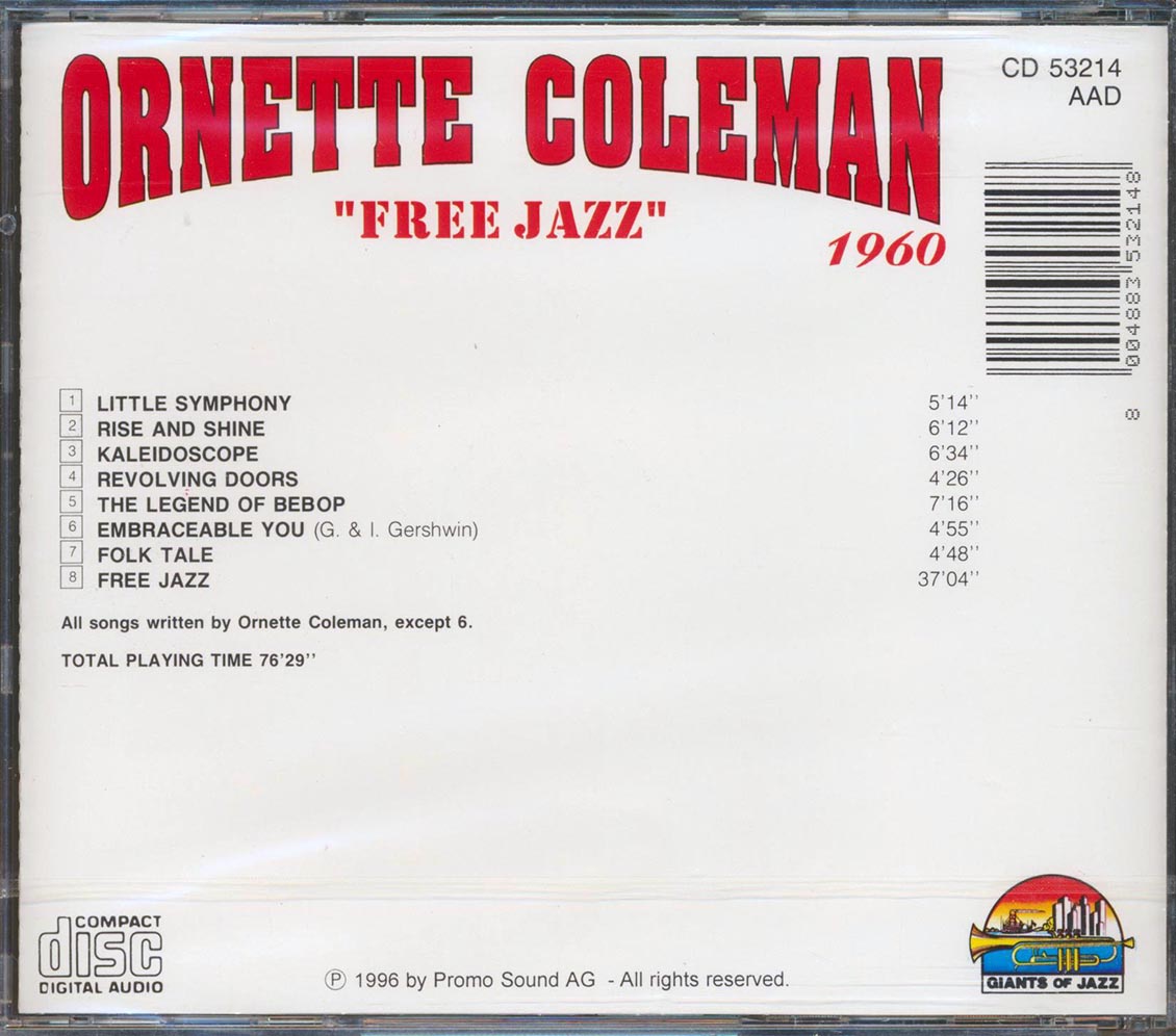 Ornette Coleman - Free Jazz
