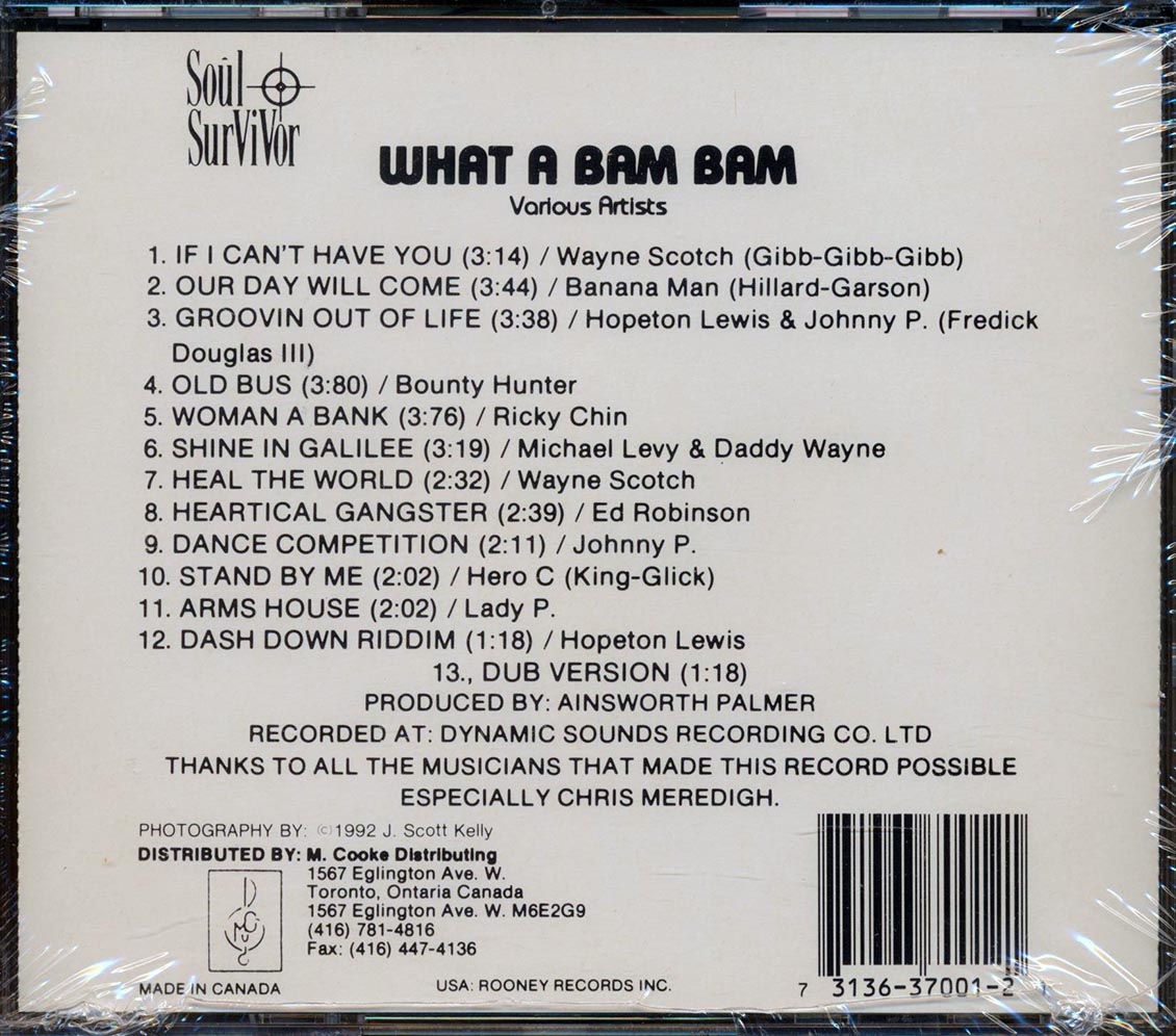 Banana Man, Bounty Hunter, Hopeton Lewis, Johnny P, Etc. - What A Bam Bam! (Bam Bam/Murder She Wrote Rhythm)