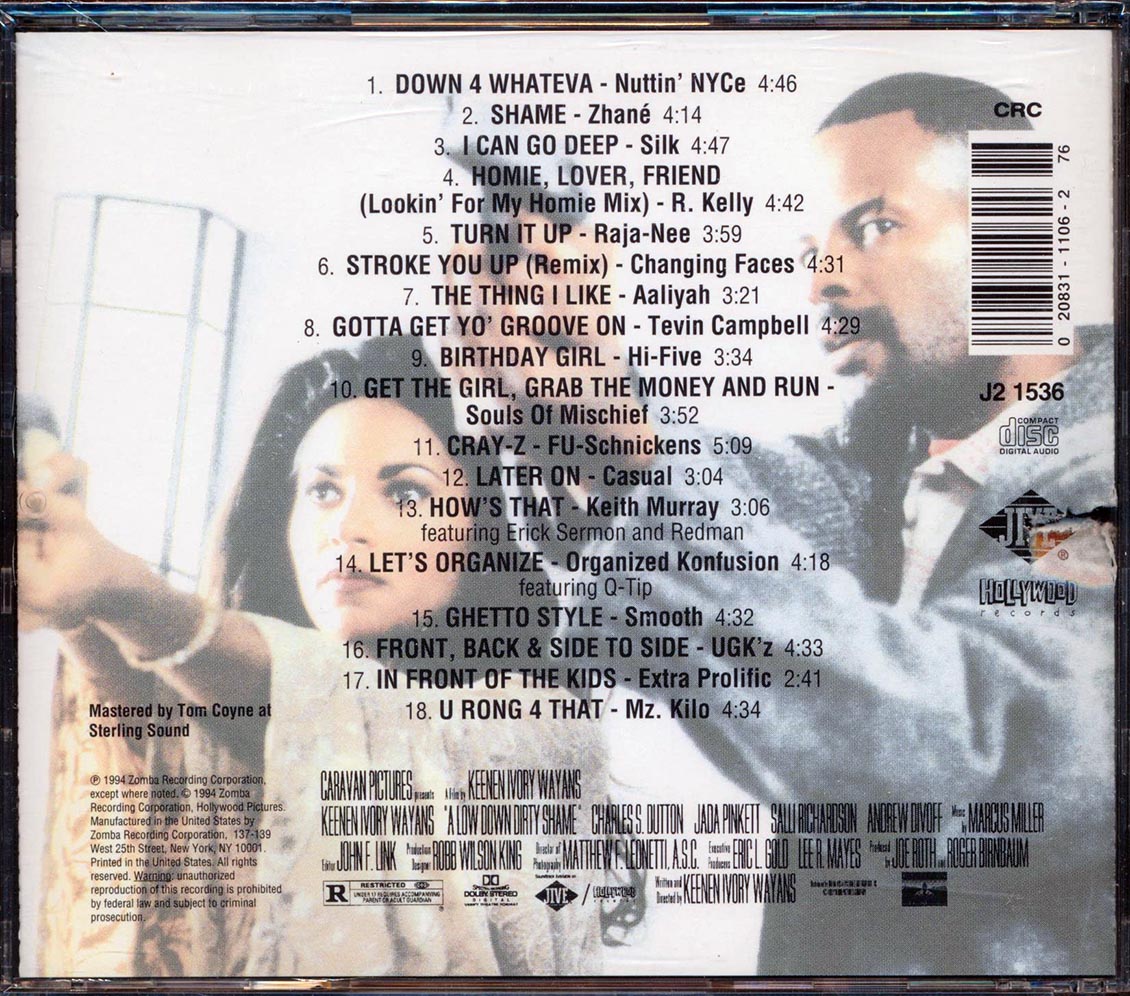 R Kelly, Silk, FU-Schnickens, Etc. - A Low Down Dirty Shame Soundtrack