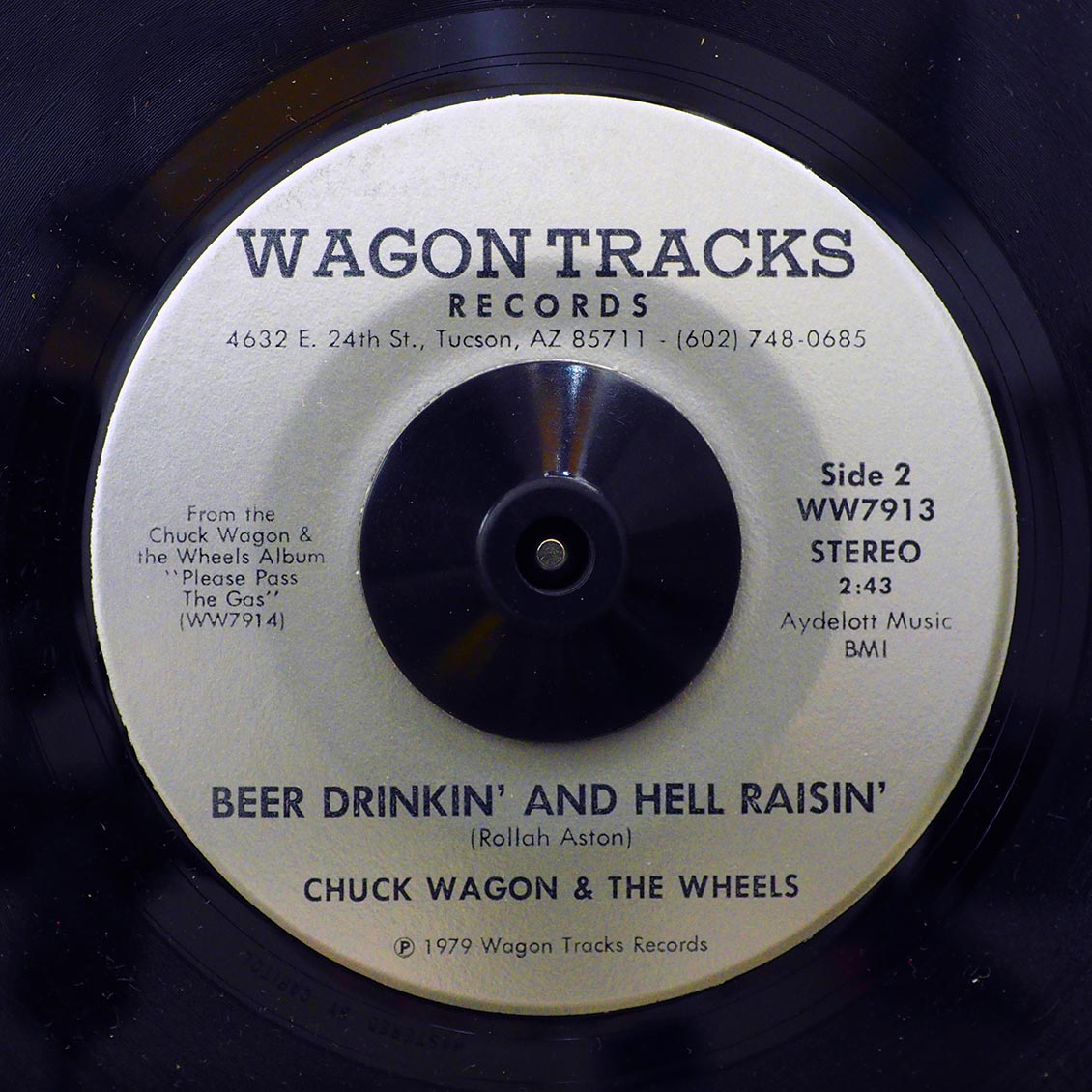 Chuck Wagon & The Wheels - The Gas Song (Let's Drop The Neutron)  /  Chuck Wagon & The Wheels - Beer Drinkin' And Hell Raisin' (orig. press)