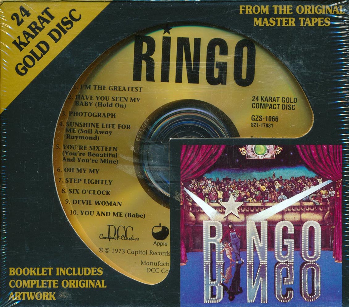 Ringo Starr - Ringo (+3 bonus tracks) (gold CD) (incl. large booklet) (remastered)