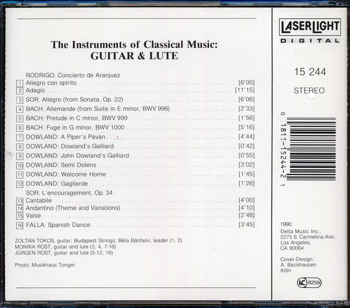 Vivaldi, Bach, Etc. - The Guitar & Lute