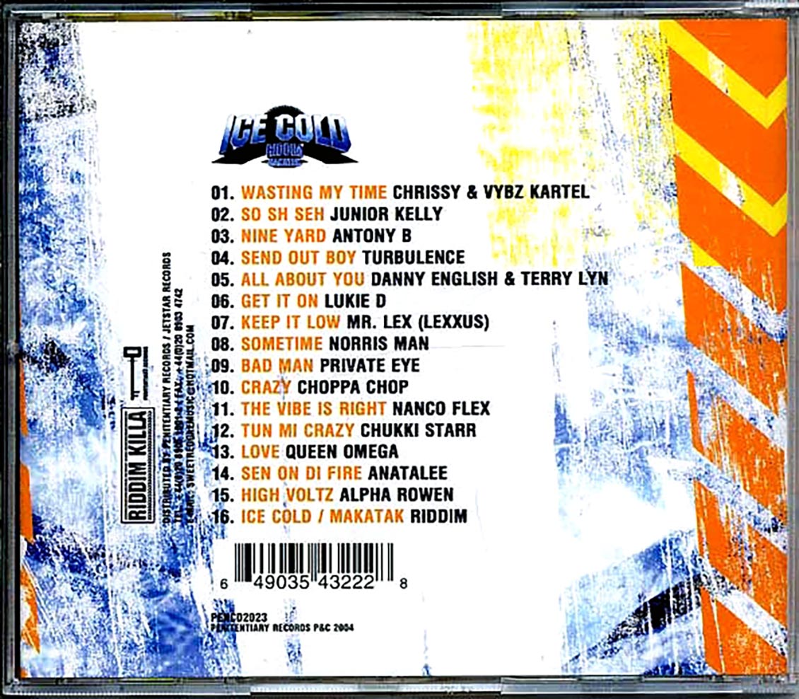 Various - Riddim Makatak: Ice Cold (rhythm: "Ice Cold")
