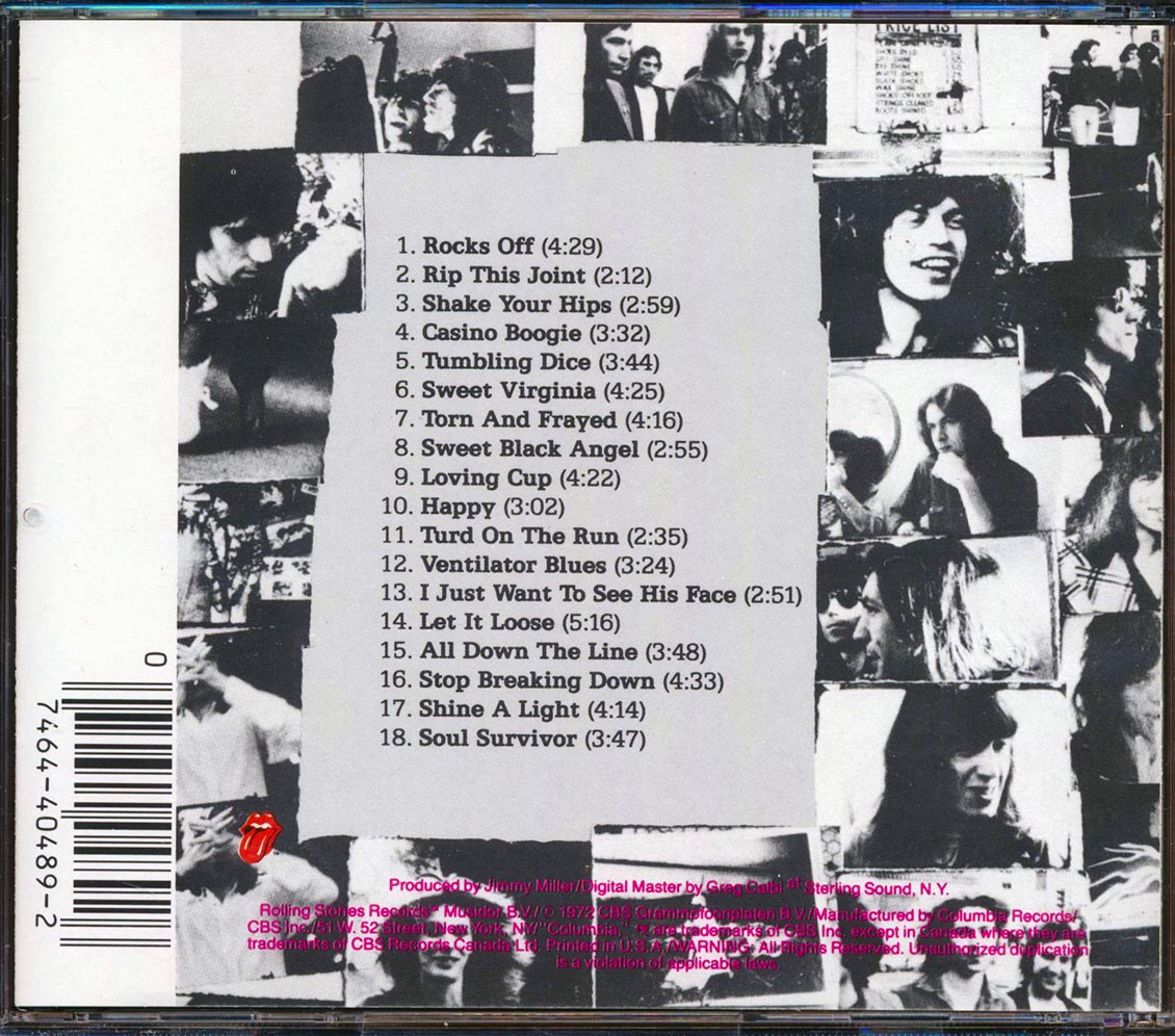 The Rolling Stones - Exile On Main St.