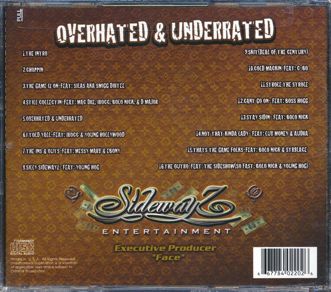R Beta & Macnificent - Overhated & Underrated Volume 1