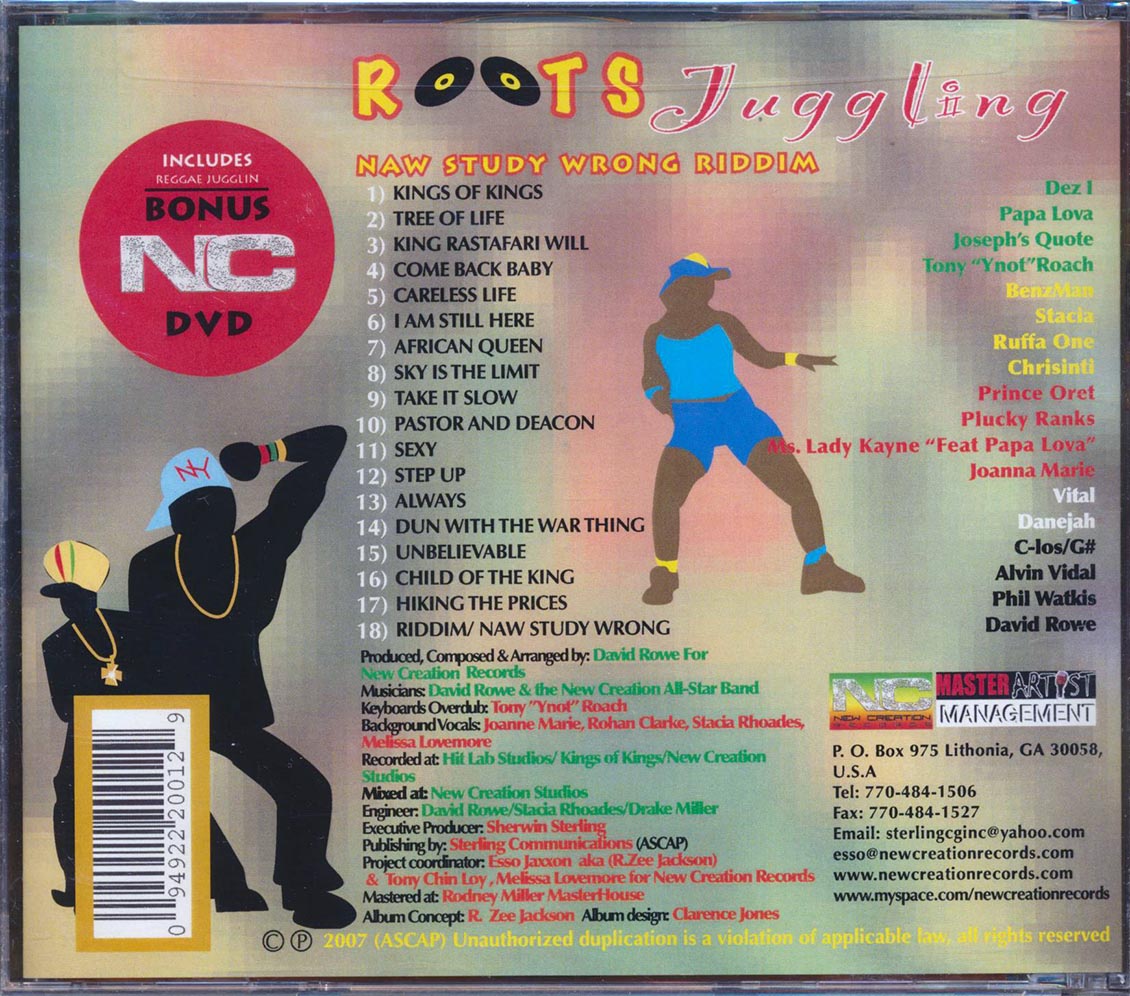 Chrisinti, Prince Orel, Plucky Ranks, Etc. - Roots Juggling: New Study Riddim