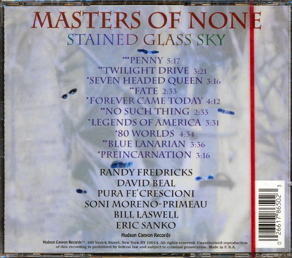 Masters Of None - Stained Glass Sky