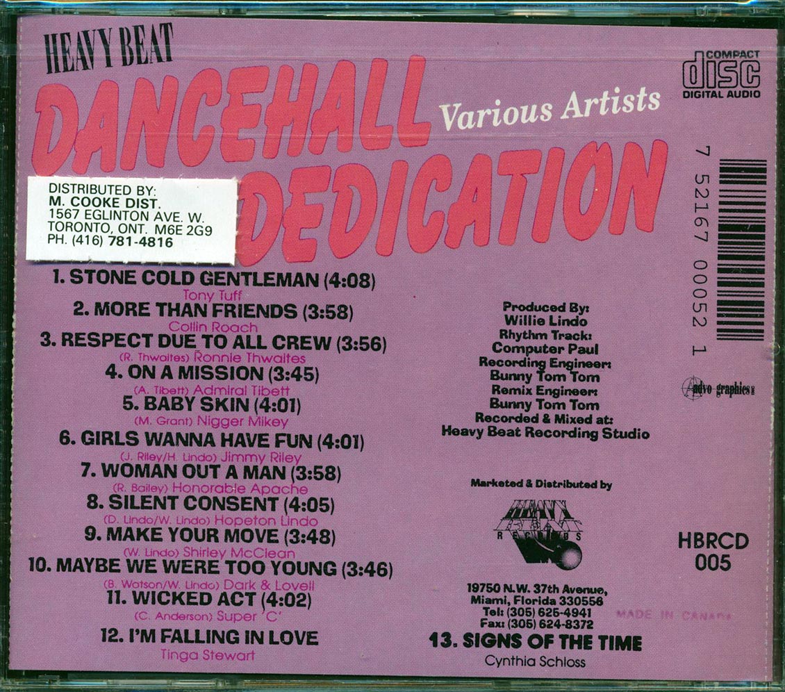 Admiral Tibet, Jimmy Riley, Tony Tuff, Etc. - Dancehall Dedication (Bob Marley 'Hypocrites' Rhythm)