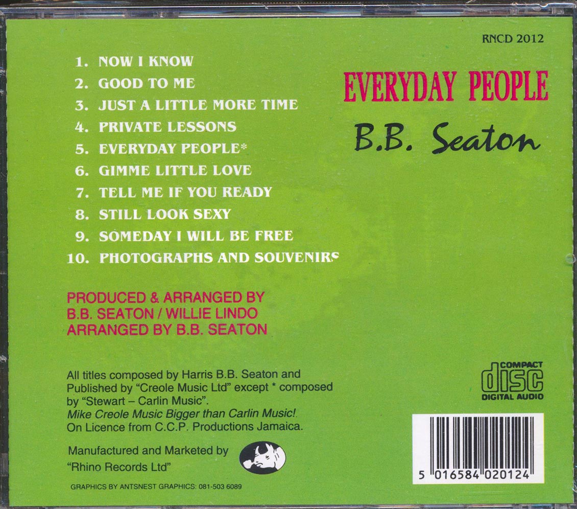BB Seaton - Everyday People