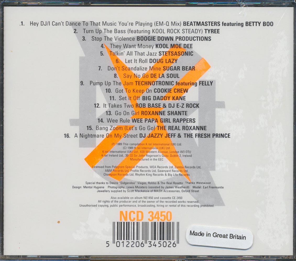 Del La Soul, Big Daddy Kane, Kool Dee Moe, Wee Papa Girl Rappers, Etc. - Rap Attack