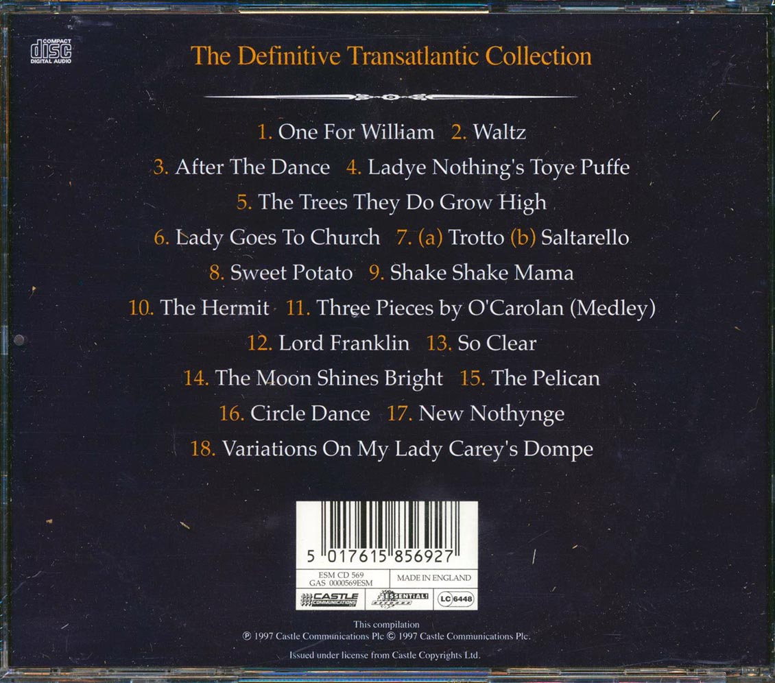 John Renbourn - The Definitive Transatlantic Collection