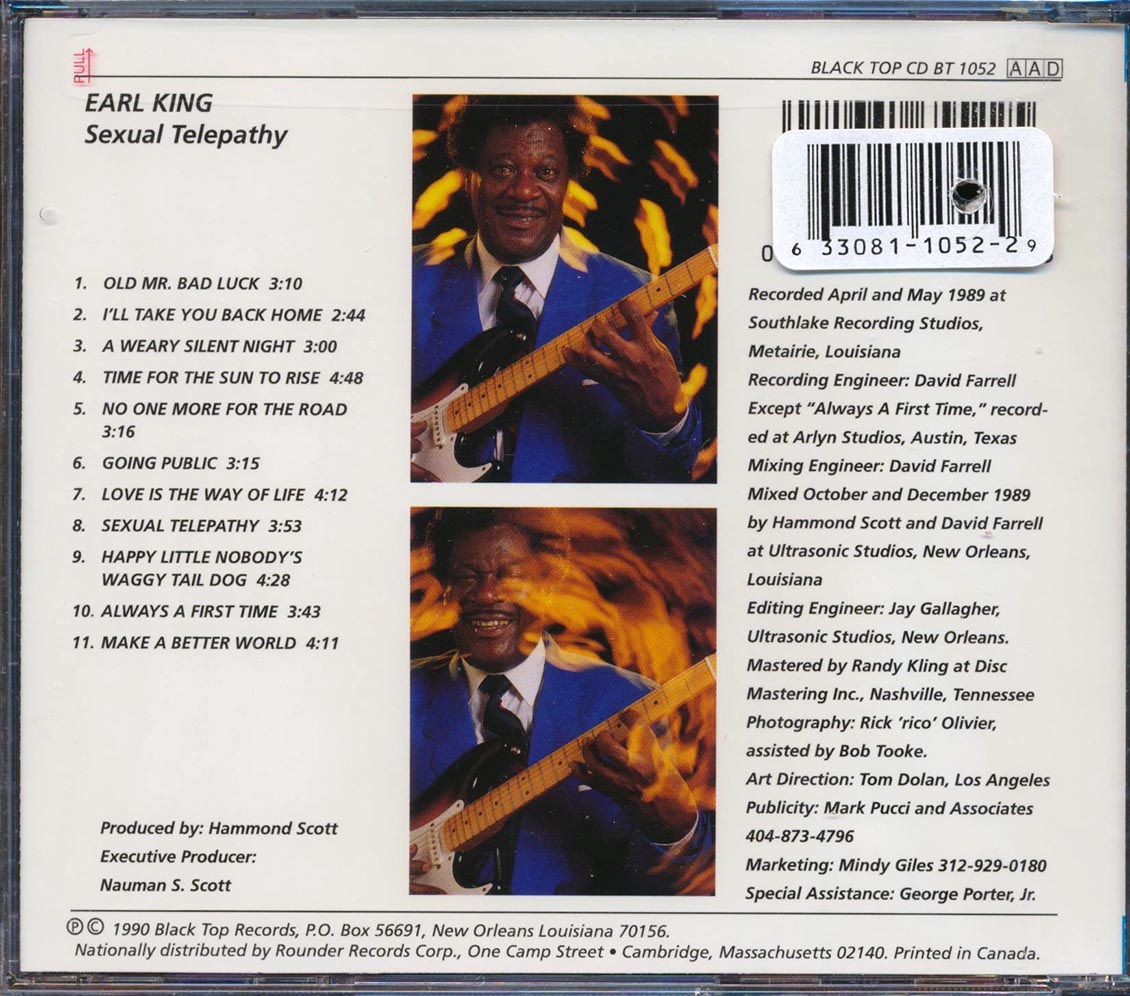 Earl King - Sexual Telepathy (marked/ltd stock)