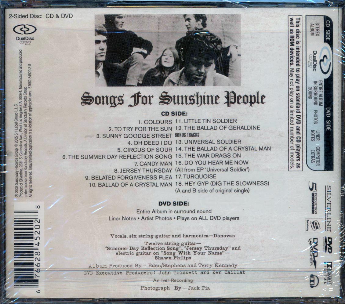 Donovan - Fairytale (CD/DVD dualdisc)