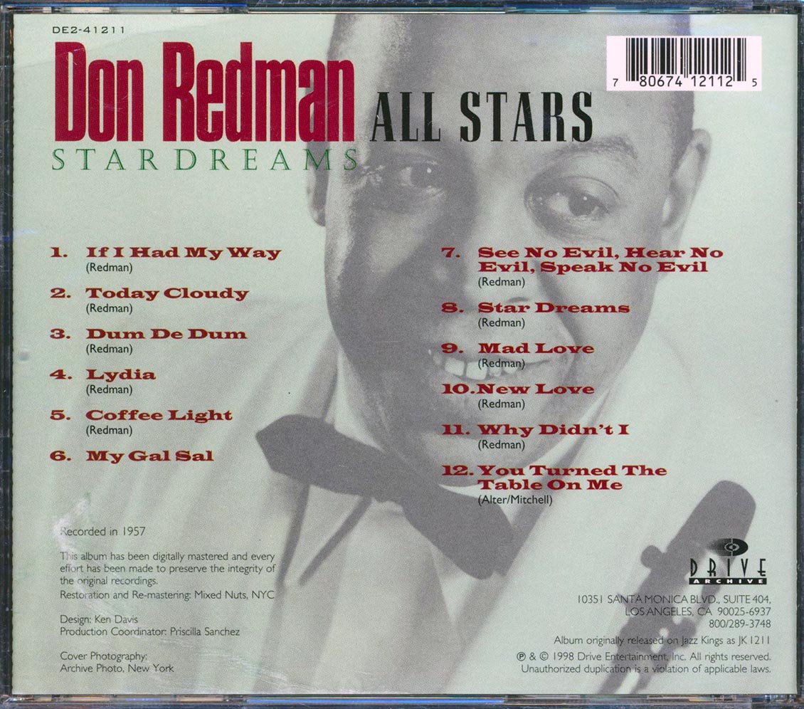 Don Redman & His All Stars - Stardreams