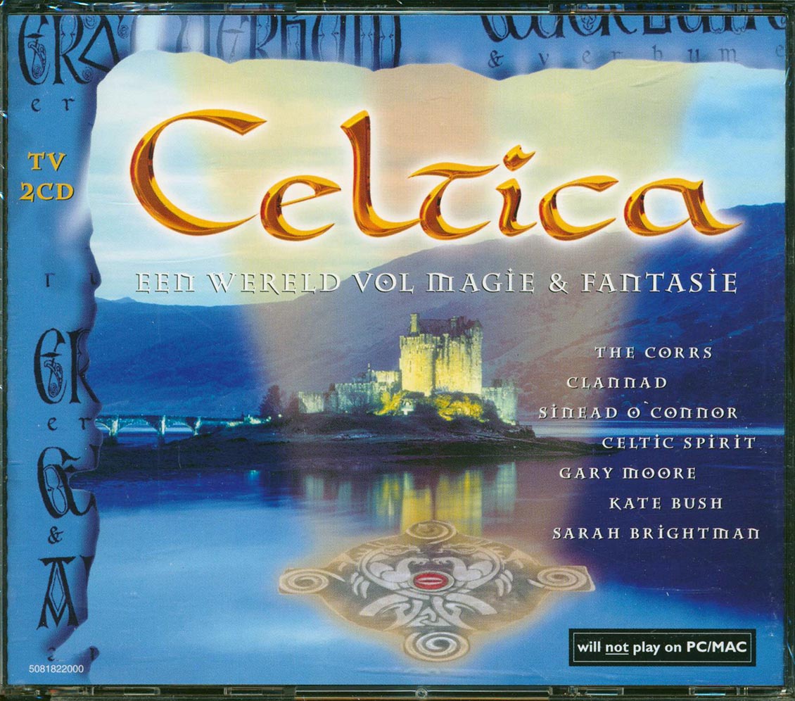 The Corks, Clanned, Sinead O'Connor, Kate Bush, Etc. - Celtica: Een Wereld Vol Magie & Fantasie (34 tracks) (2xCD) (incl. large booklet)