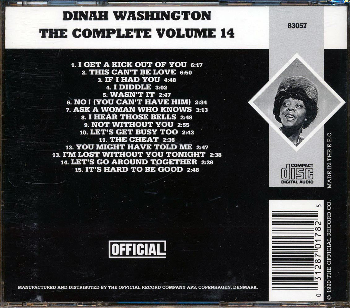 Dinah Washington - The Complete Dinah Washington Volume 14: 1955