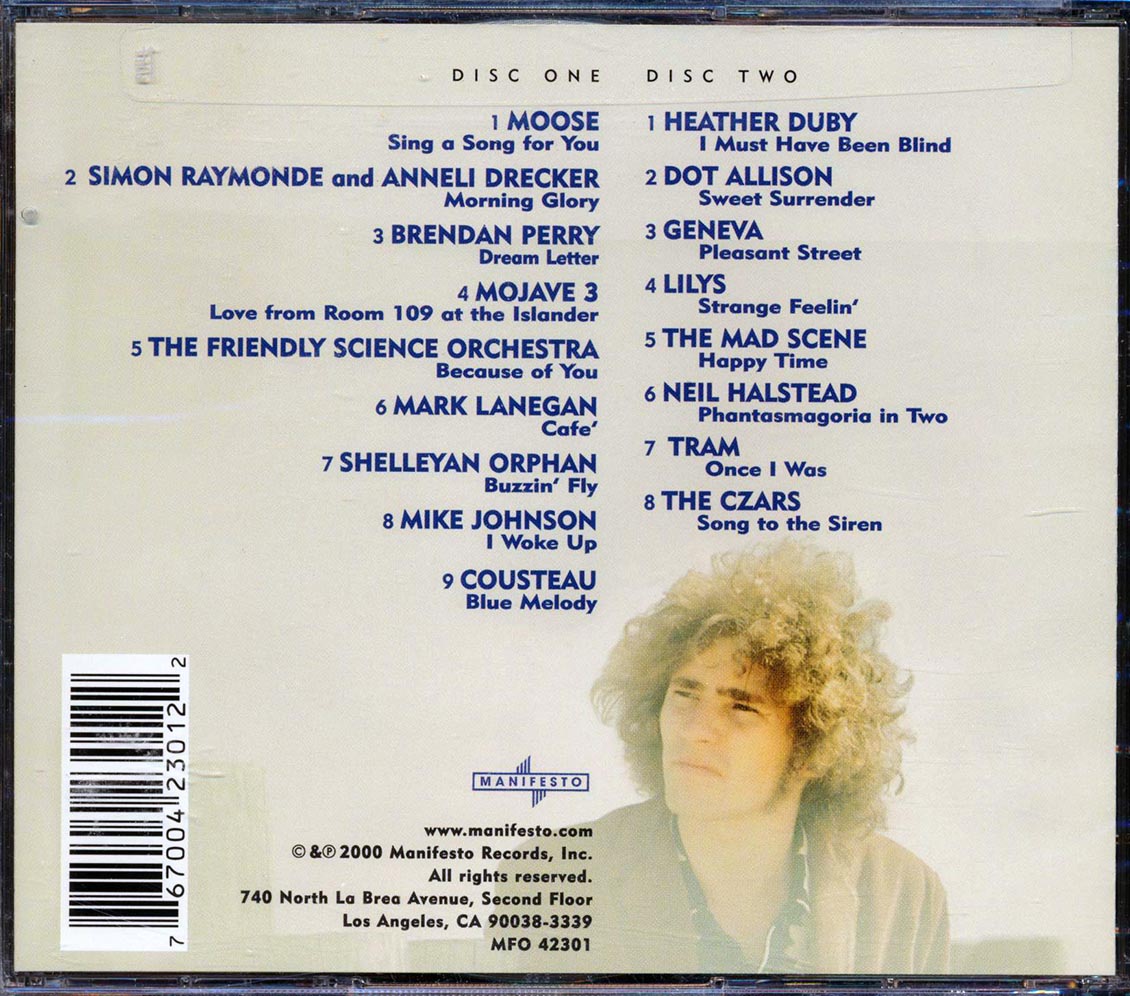 Brendan Perry, Mark Lanegan, Mojave 3, Etc. - Sing A Song For You: Tribute To Tim Buckley (2xCD)