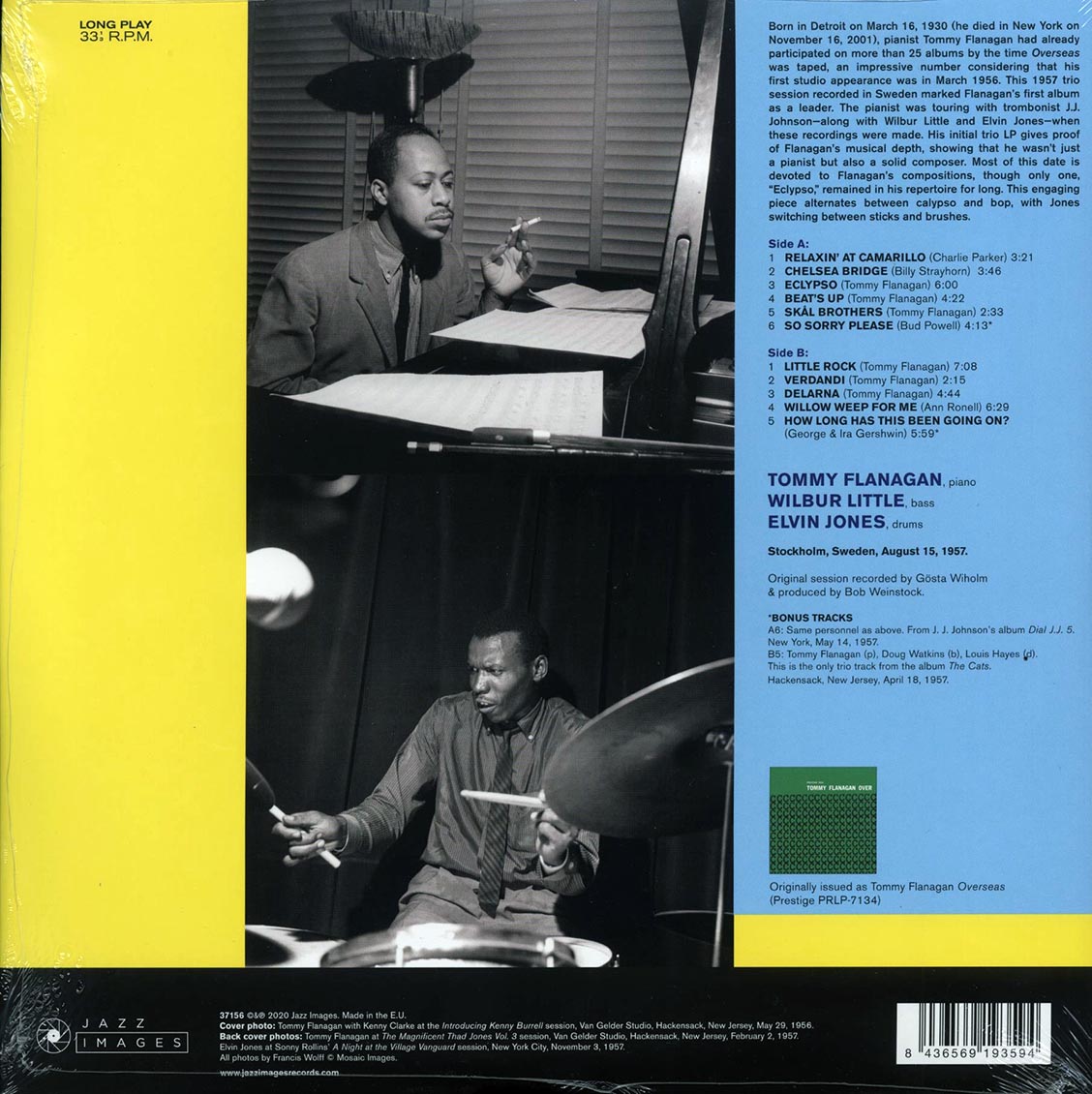 Tommy Flanagan Trio - Overseas (+ 3 bonus tracks) (ltd. ed.) (180g)