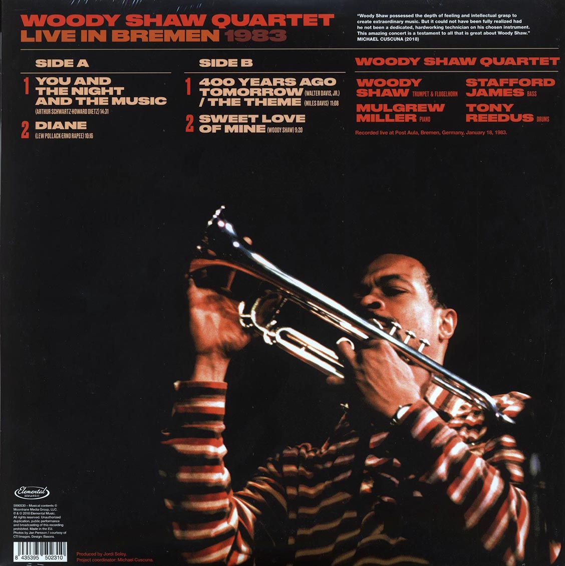Woody Shaw Quartet - Live In Berlin 1983 (ltd. ed.) (180g) (High-Def VV)