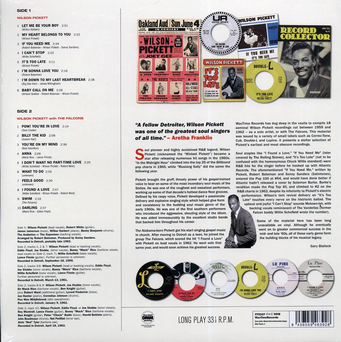 Wilson Pickett - Let Me Be Your Baby (DMM) (ltd. ed.) (180g) (High-Def VV)