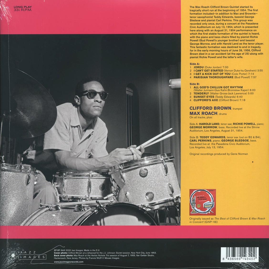 Clifford Brown, Max Roach - In Concert (ltd. ed.) (180g)