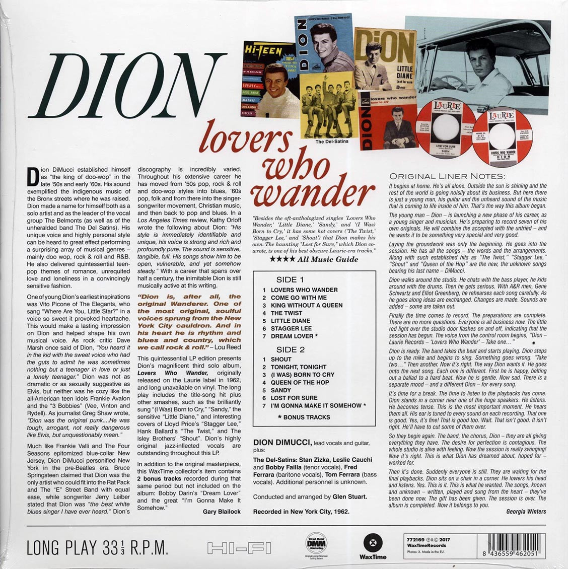Dion - Lovers Who Wander (+ 3 bonus tracks) (DMM) (ltd. ed.) (180g) (High-Def VV)